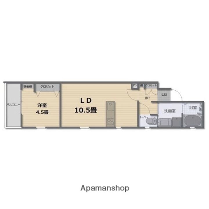 サフィオ弐番館の間取り