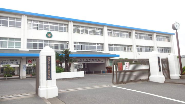 福岡県古賀市舞の里4丁目の賃貸アパート202の周辺