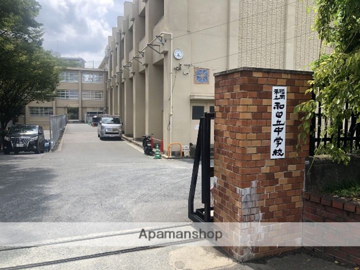 福岡県福岡市東区和白丘3丁目の賃貸アパートの周辺