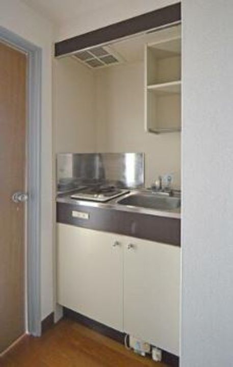福岡県福岡市東区香椎1丁目の賃貸アパートのキッチン