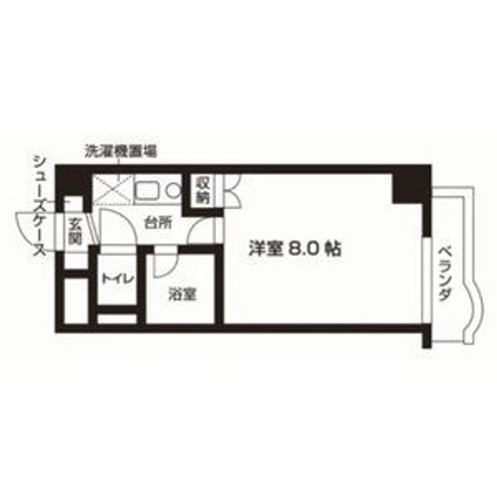 福岡県福岡市東区香椎駅東3丁目の賃貸マンションの間取り