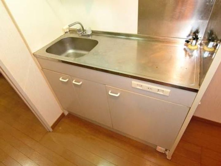 福岡県福岡市東区和白4丁目の賃貸アパートのキッチン