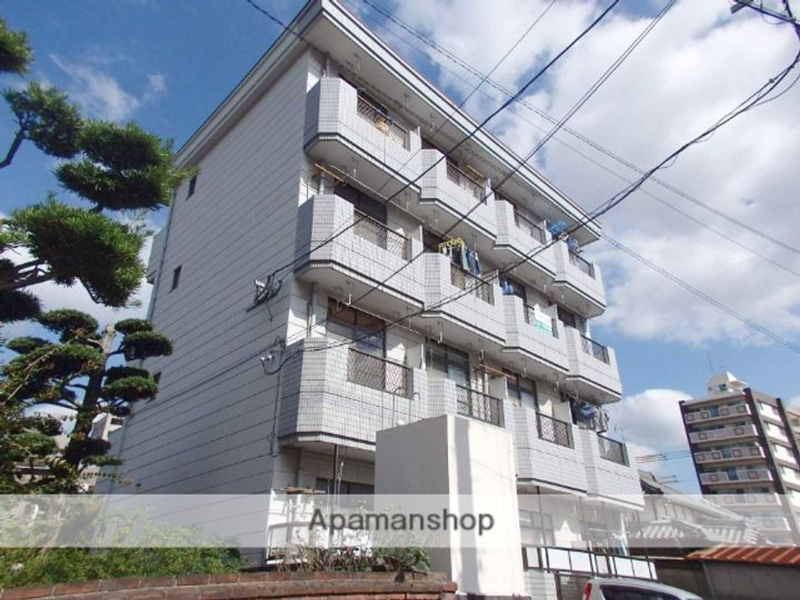 福岡県古賀市天神1丁目の賃貸マンションの外観