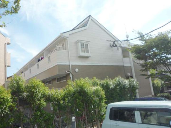 福岡県福岡市東区香椎駅東1丁目の賃貸アパートの外観