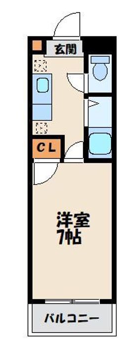 福岡県福岡市東区香住ヶ丘2丁目の賃貸マンションの間取り