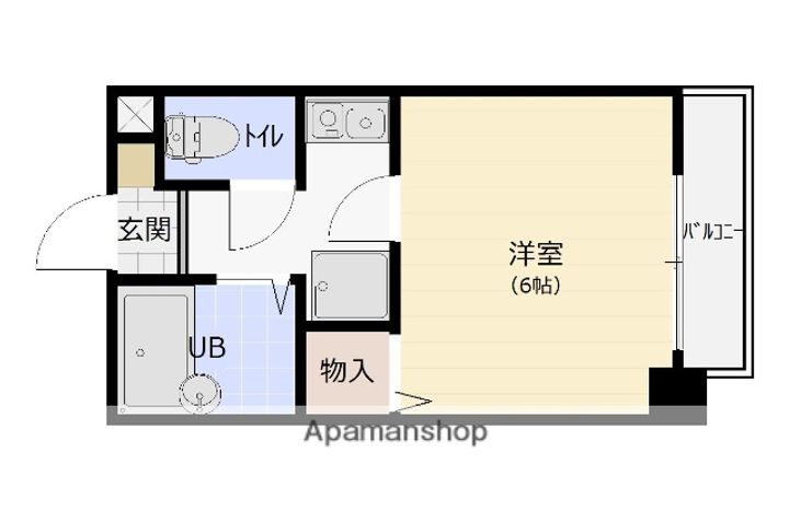 福岡県福岡市南区高宮3丁目の賃貸マンションの間取り