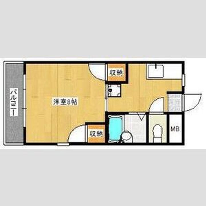 福岡県福岡市東区唐原5丁目の賃貸マンションの間取り