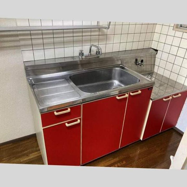 福岡県福岡市東区唐原5丁目の賃貸マンションのキッチン