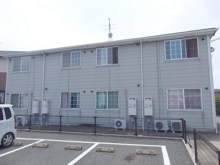 福岡県福津市津屋崎7丁目の賃貸アパート201の外観