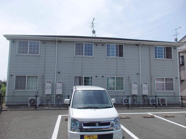 福岡県福津市津屋崎7丁目の賃貸アパート201の外観