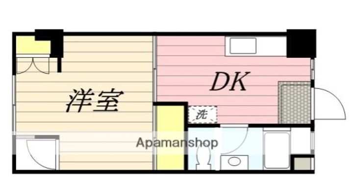 フドウ赤坂の間取り