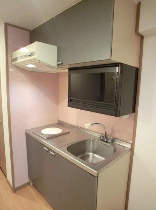 福岡県福岡市中央区黒門の賃貸マンションのキッチン