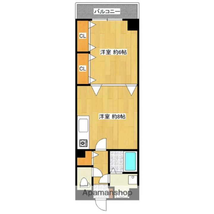 エスパース21802の間取り