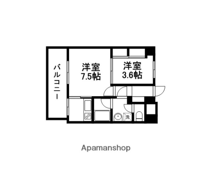 リアンシエルブルー東公園の間取り