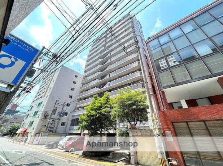福岡県福岡市中央区赤坂1丁目の賃貸マンションの外観