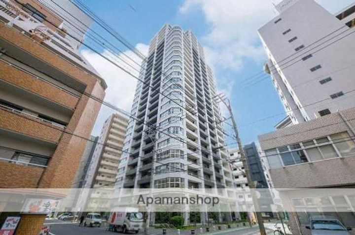 福岡県福岡市中央区港1丁目の賃貸マンションの外観