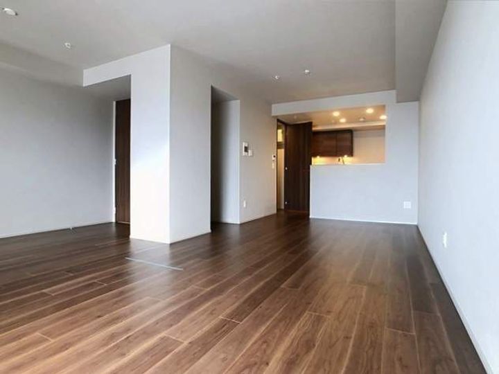 福岡県福岡市早良区西新4丁目の賃貸マンション1502の居間