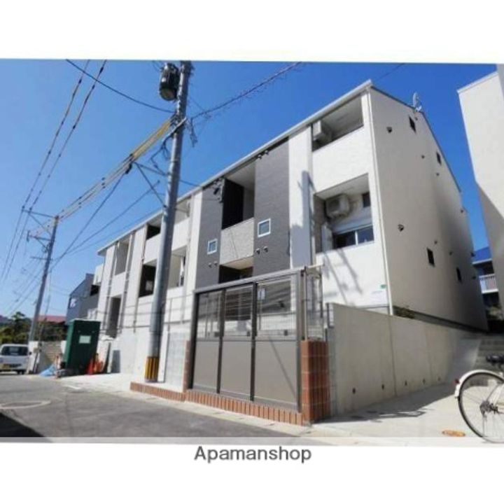 福岡県福岡市東区名島5丁目の賃貸アパートの外観
