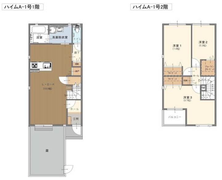 福岡県福岡市南区弥永4丁目の賃貸アパートの間取り