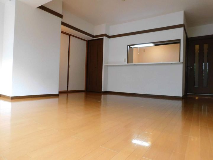 福岡県福岡市早良区百道1丁目の賃貸マンション302の居間