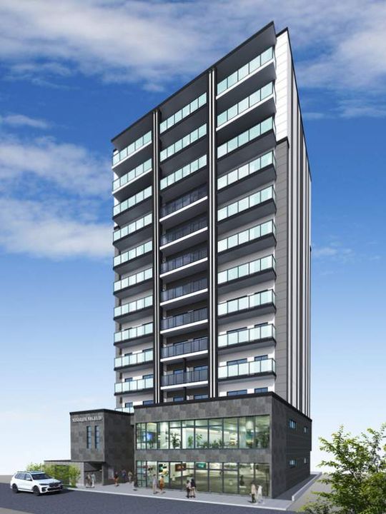 福岡県福岡市早良区西新4丁目の賃貸マンション901の外観