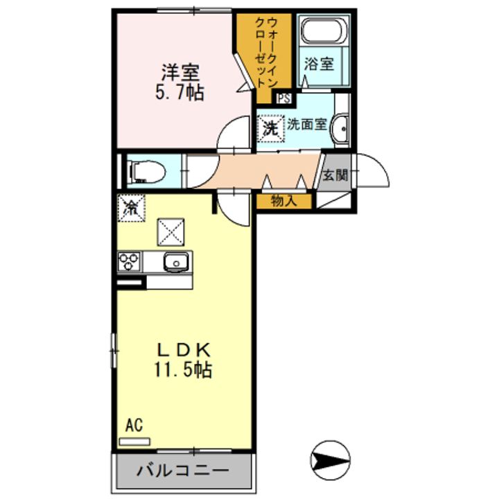 グランドヒル英の間取り