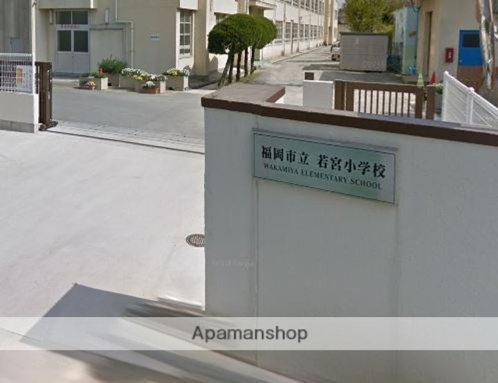 福岡県福岡市東区多々良2丁目の賃貸アパートの周辺