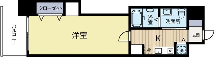 レジデンシャルヒルズアネックススイートの間取り
