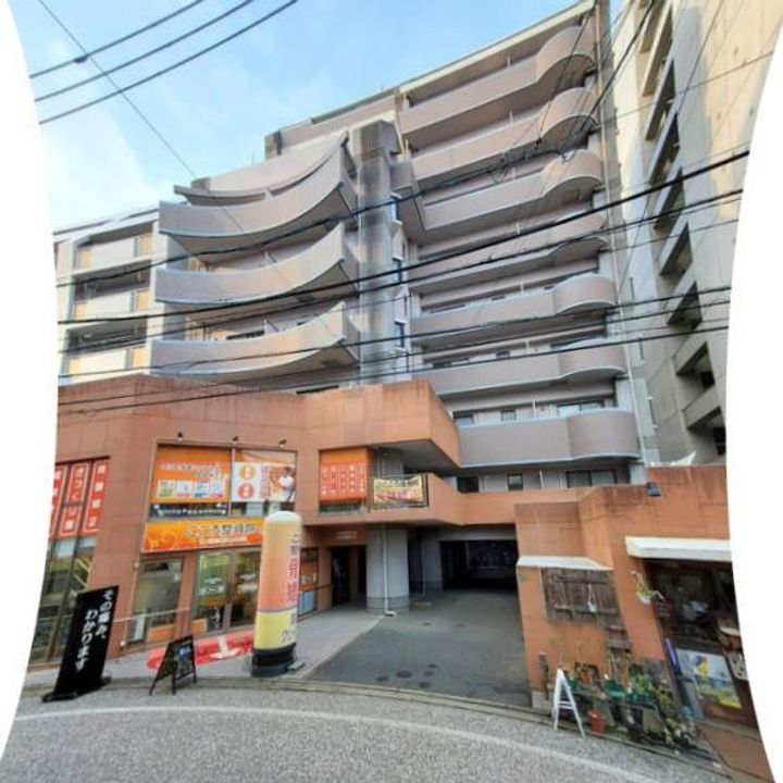 福岡県福岡市早良区西新5丁目の賃貸マンションの外観