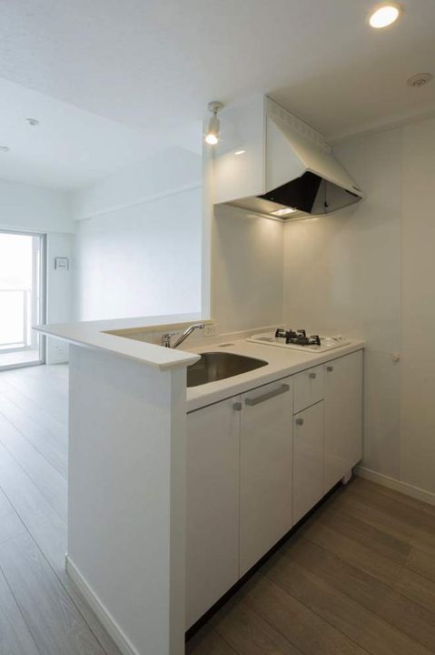 福岡県福岡市博多区東光2丁目の賃貸マンションのキッチン