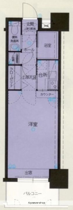 エステートモア浄水通りの間取り