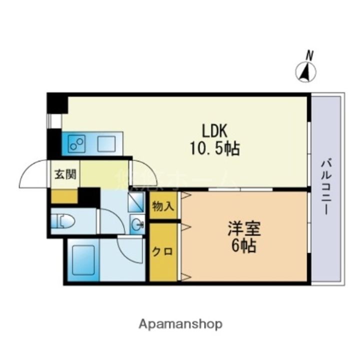 津村ビルの間取り