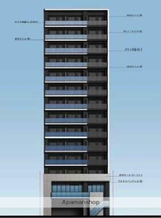 福岡県福岡市博多区博多駅南2丁目の賃貸マンションの外観