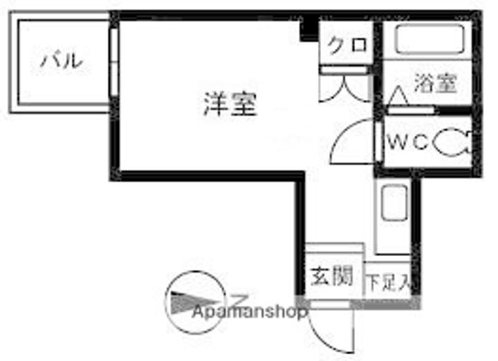 ルエメゾンロワール西公園Ⅱの間取り