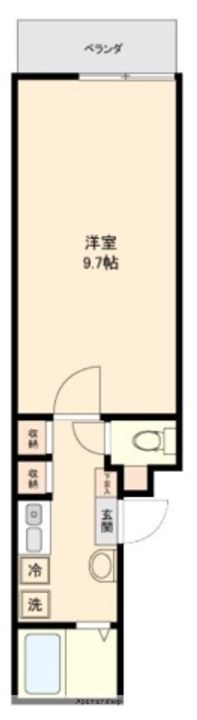 イマージュ赤坂の間取り