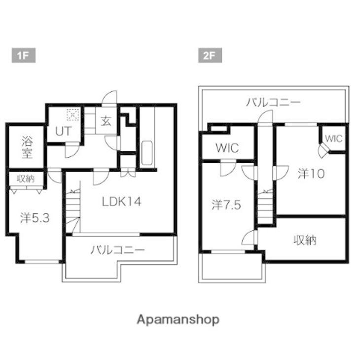 GRANDMONOの間取り