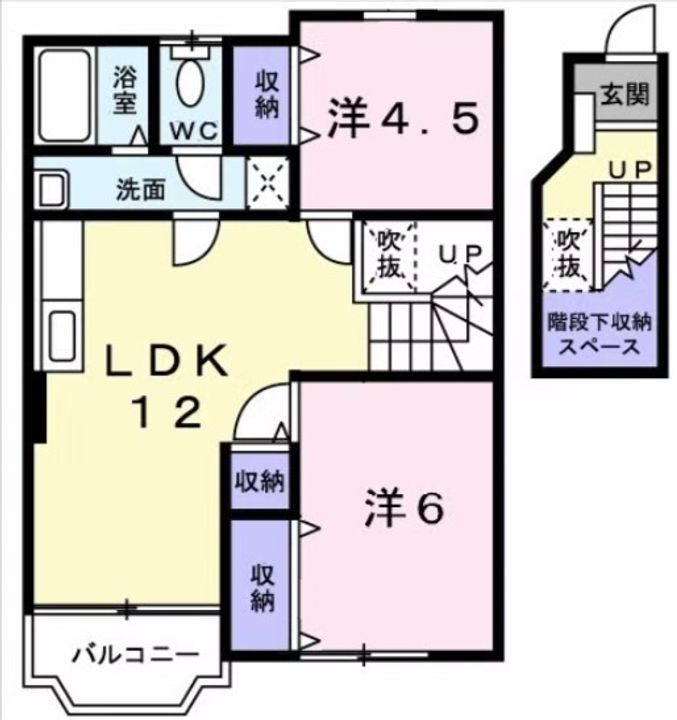クレストールの間取り
