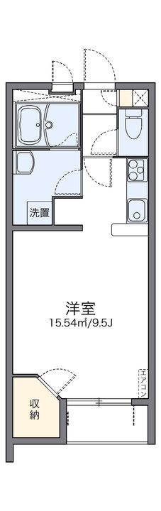 レオネクストサンビレッジ107の間取り