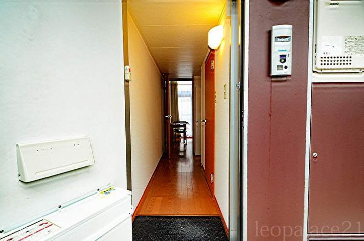 レオパレスひまわりⅠ105の玄関