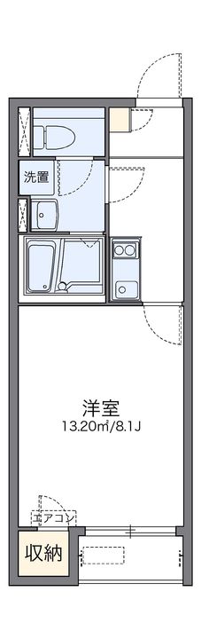 レオネクストGARDENIAの間取り
