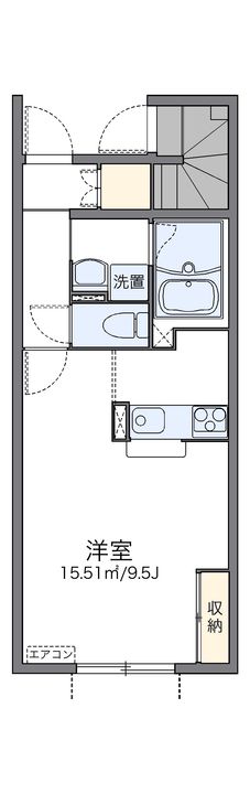 レオネクスト小倉南106の間取り