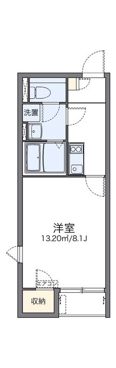 レオネクストムラヤマⅢ101の間取り