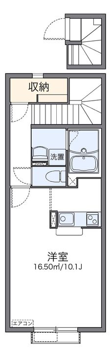 レオネクストオアシス 19201の間取り