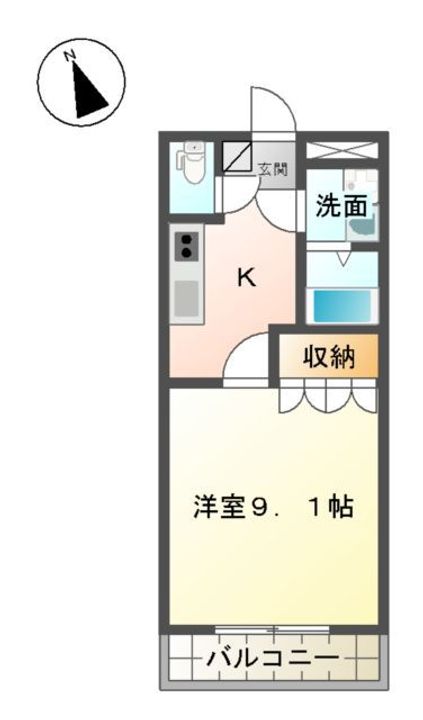 ポート・ソレイユの間取り