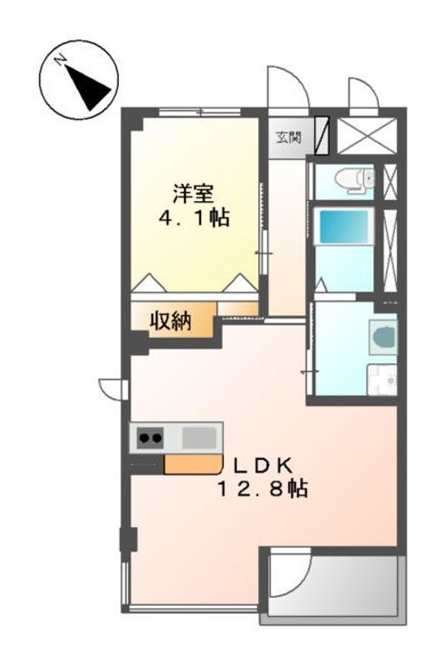 Univaly芙蓉王の間取り