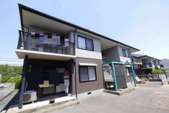 福岡県北九州市八幡西区力丸町の賃貸アパートの外観