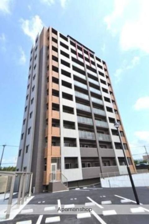福岡県北九州市小倉北区中井口の賃貸マンションの外観