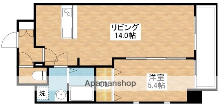 MDIプロスディブロ黒崎駅前の間取り