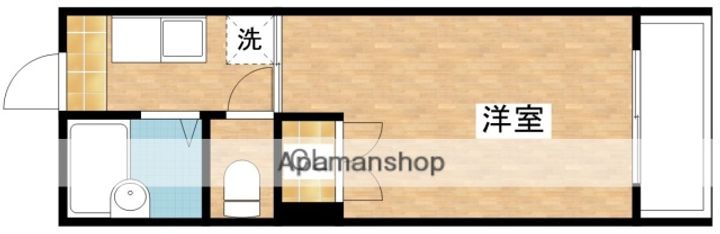 福岡県北九州市小倉南区石田町の賃貸マンション307の間取り