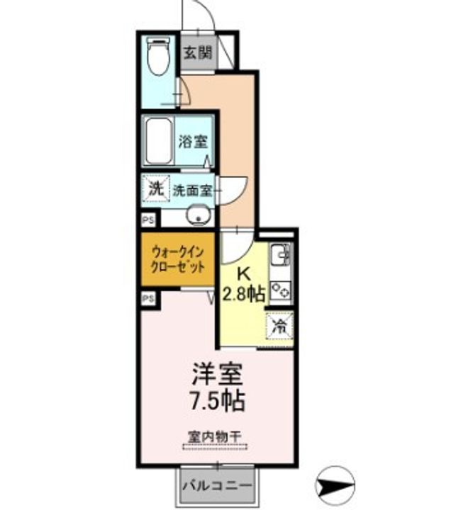 エスペランサ今町の間取り